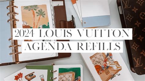 louis vuitton kalendereinlagen|Small Functional Daily Agenda Refill .